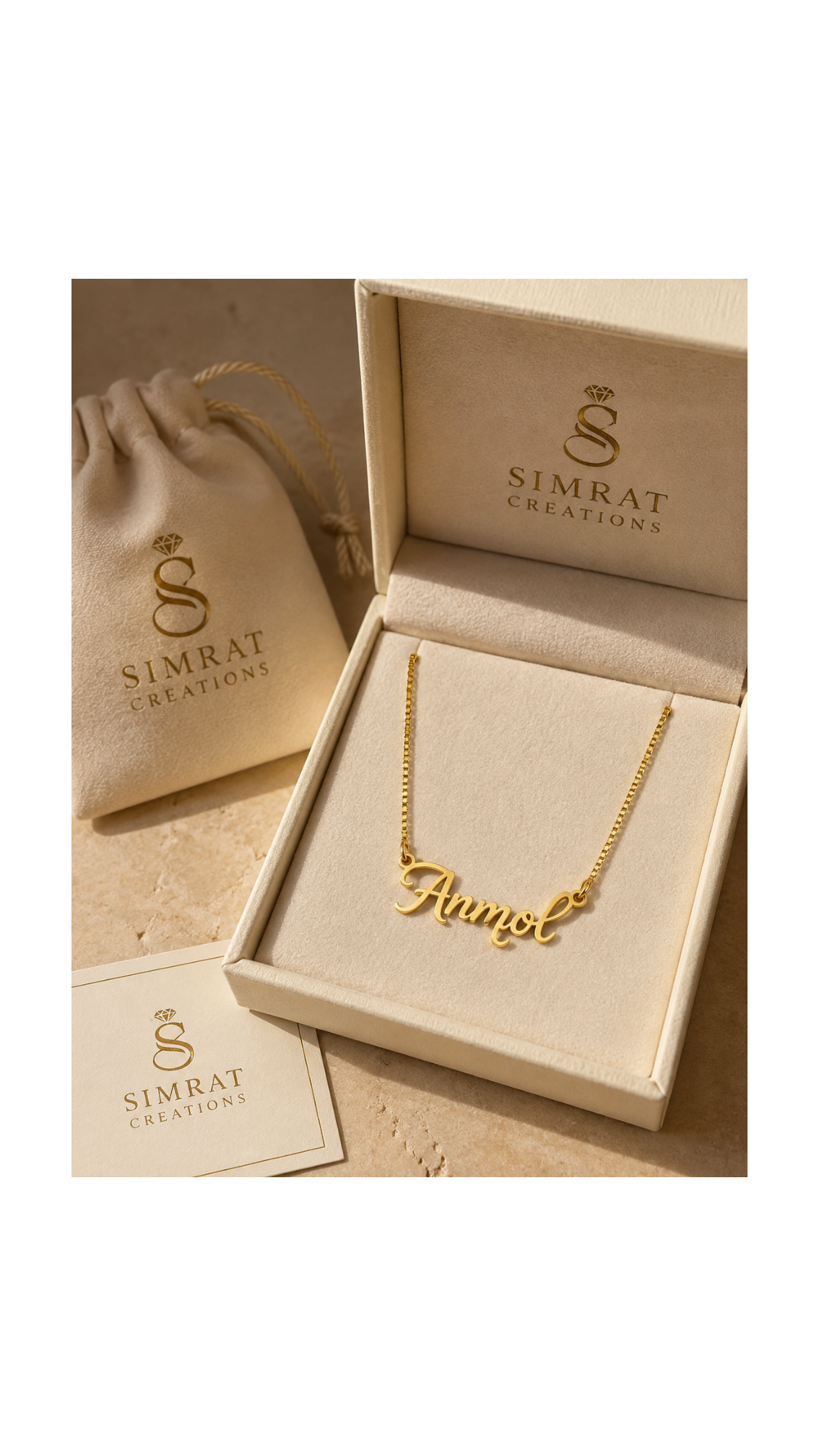 Personalized Cursive Name Necklace