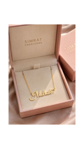 Personalized Heart Name Necklace