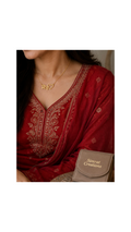 Personalized Punjabi Name Necklace with Heart – Gold