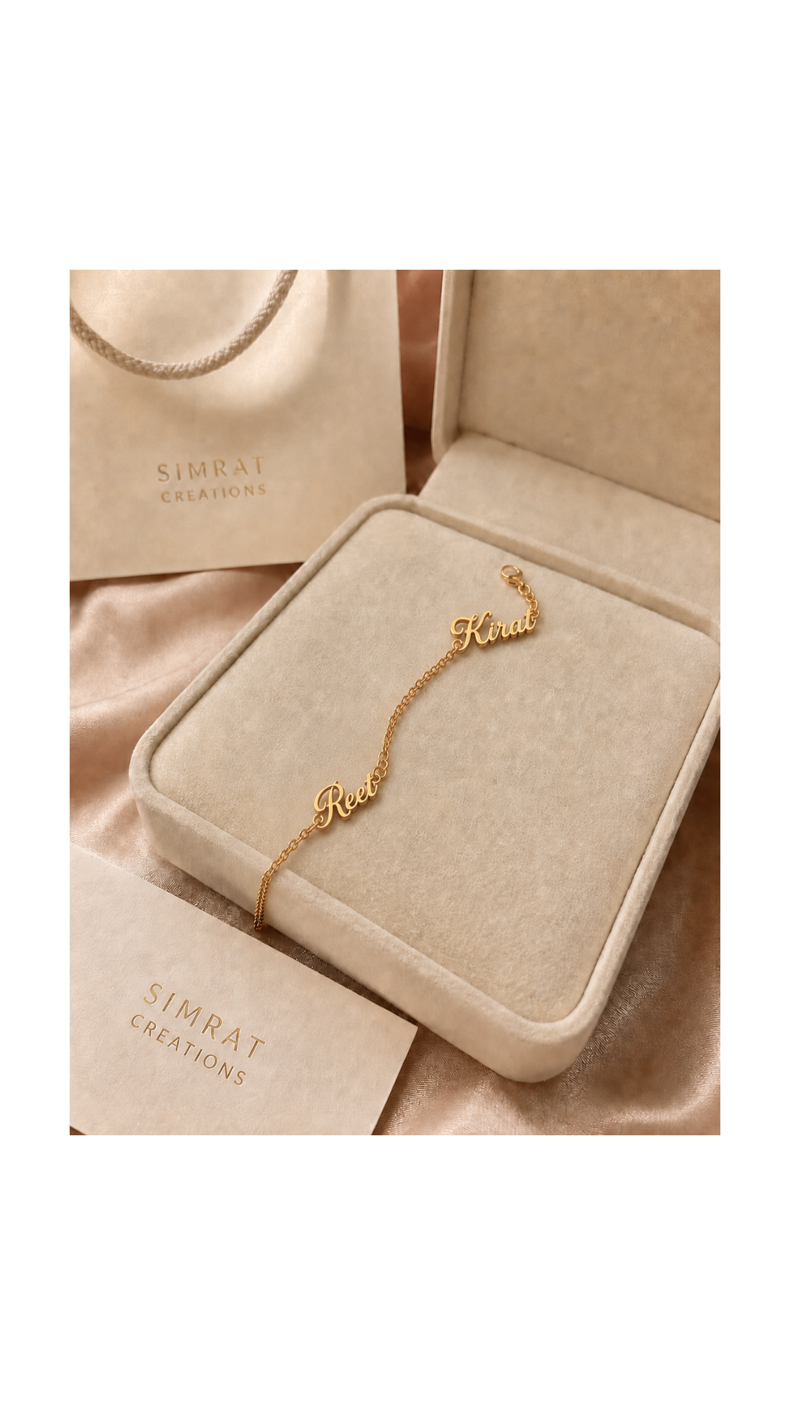 Two-Name Personalized Bracelet