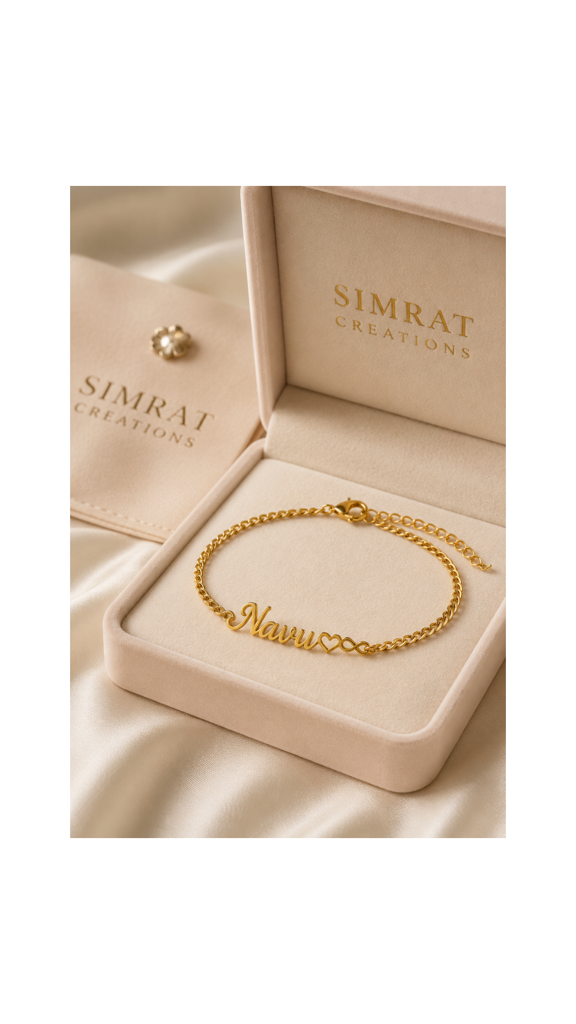 Personalized Name & Infinity Bracelet