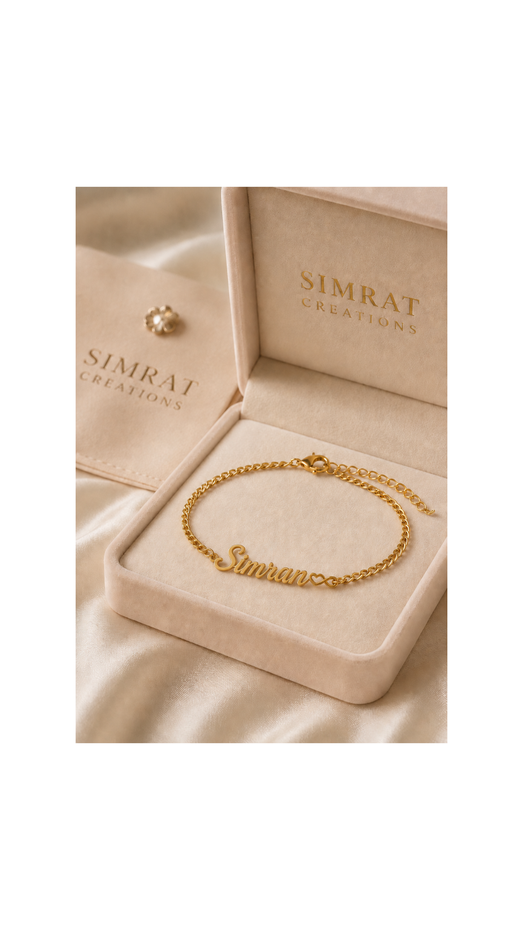 Personalized Name & Infinity Bracelet
