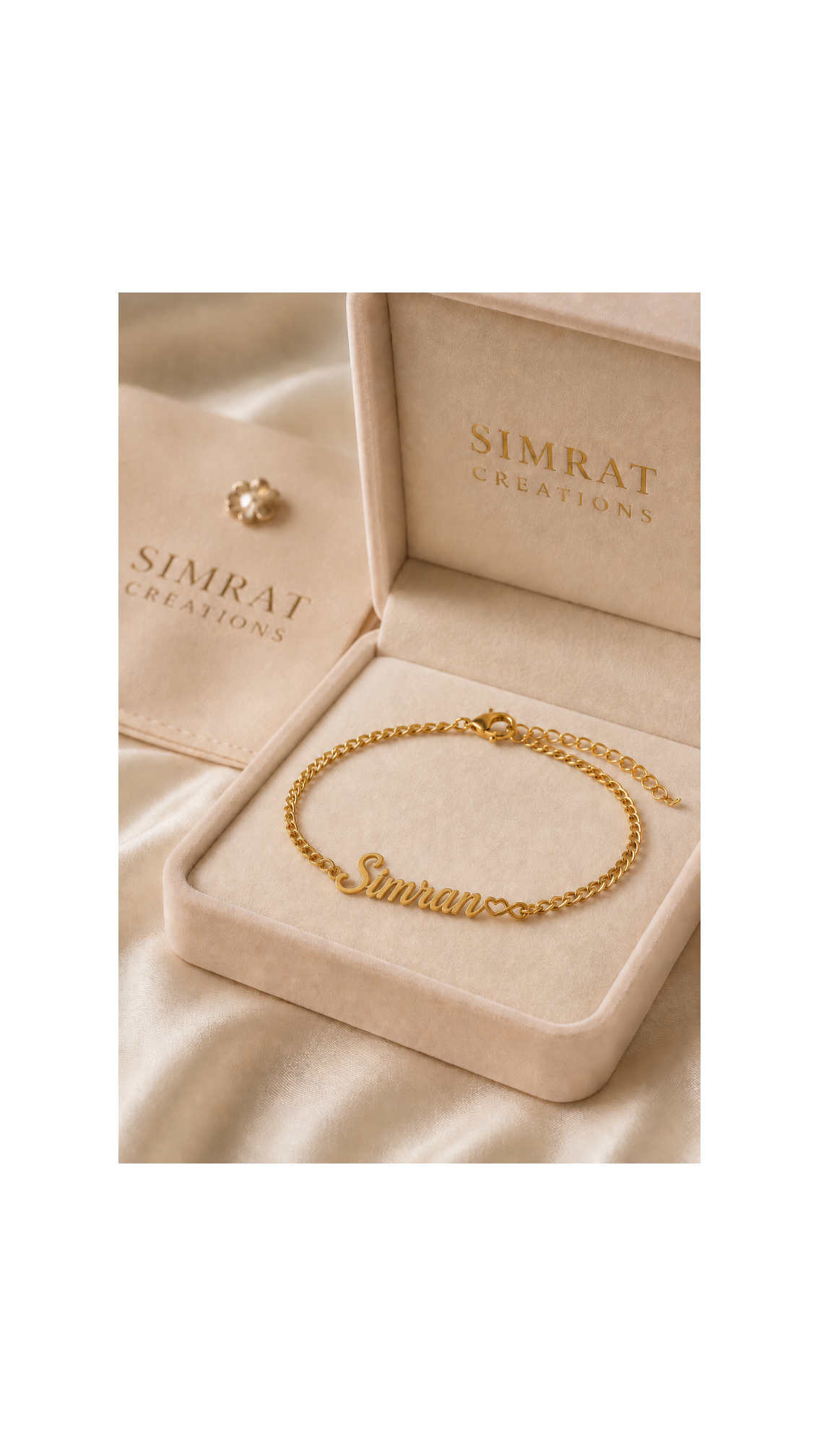 Personalized Name & Infinity Bracelet