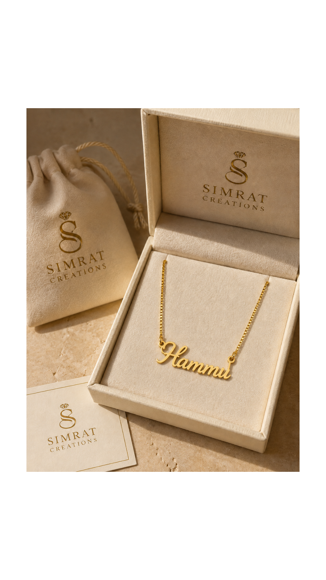 Personalized Cursive Name Necklace