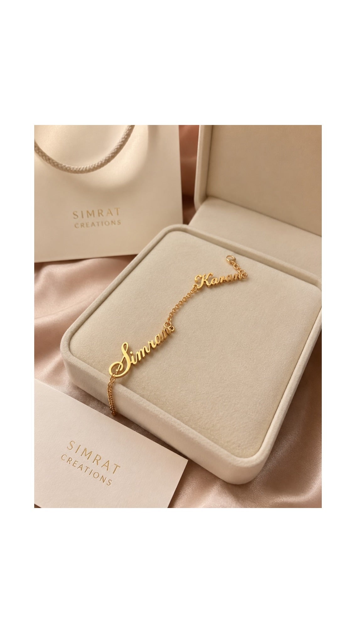 Two-Name Personalized Bracelet