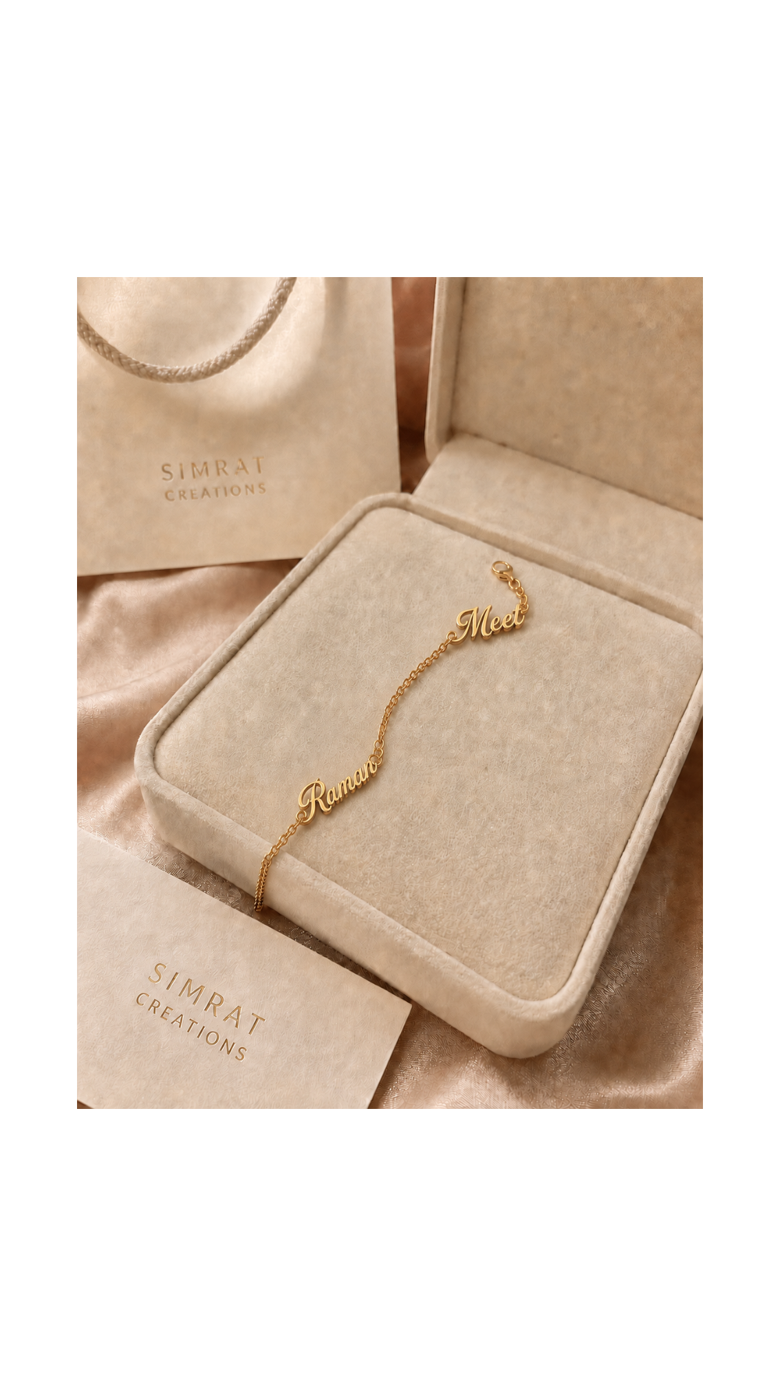 Two-Name Personalized Bracelet