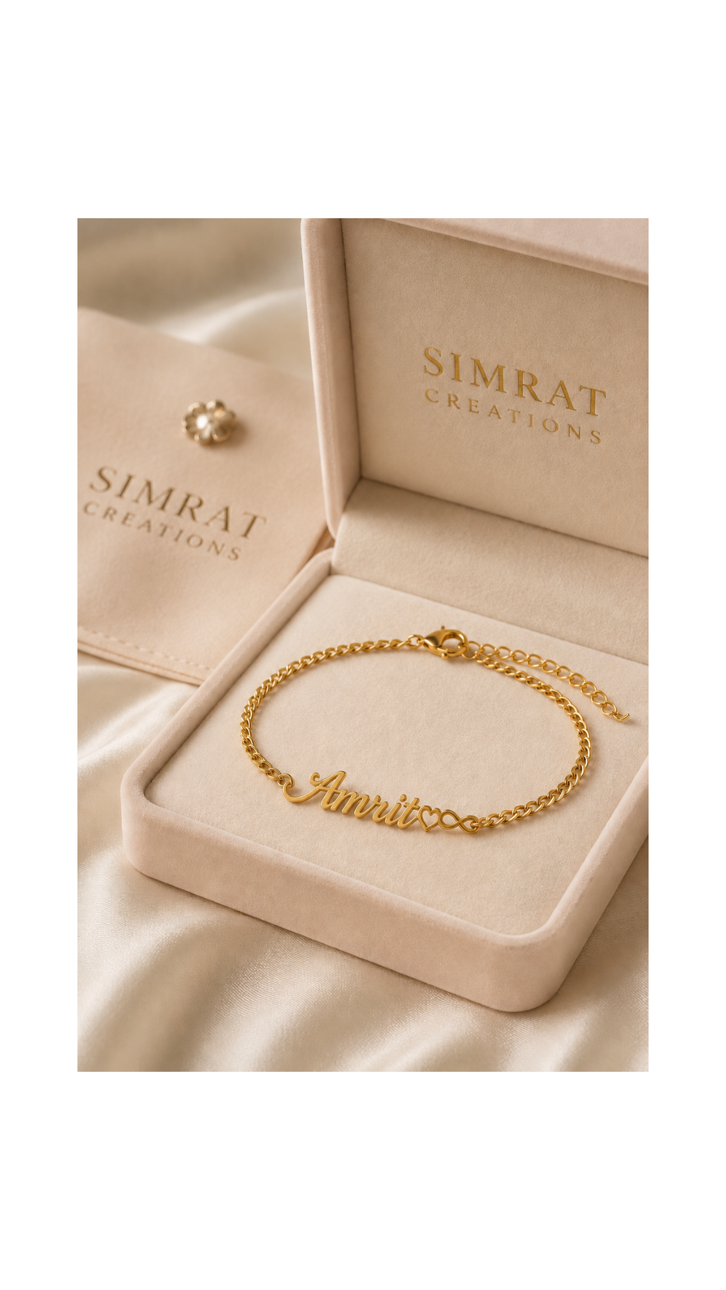 Personalized Name & Infinity Bracelet