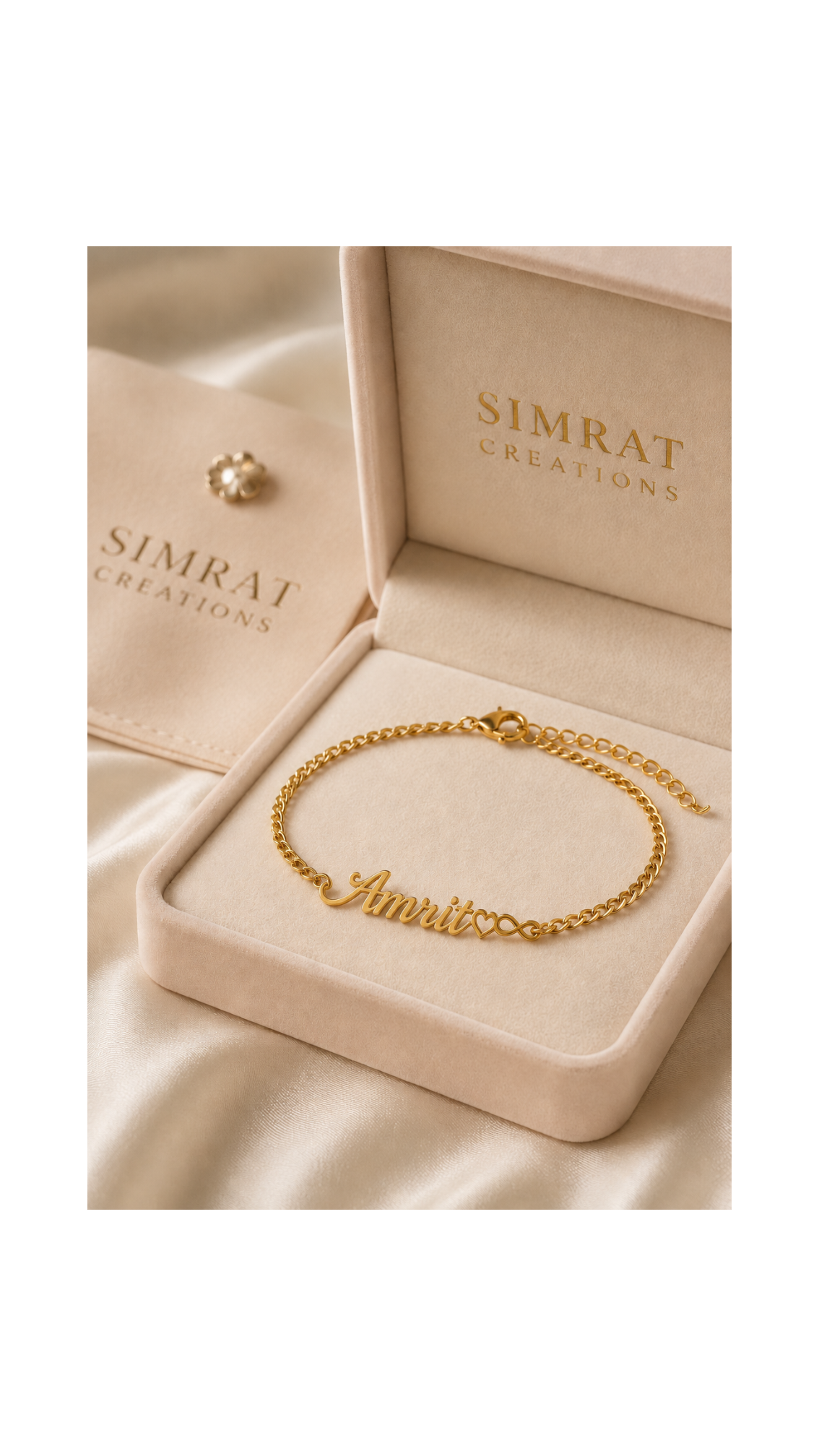 Personalized Name & Infinity Bracelet
