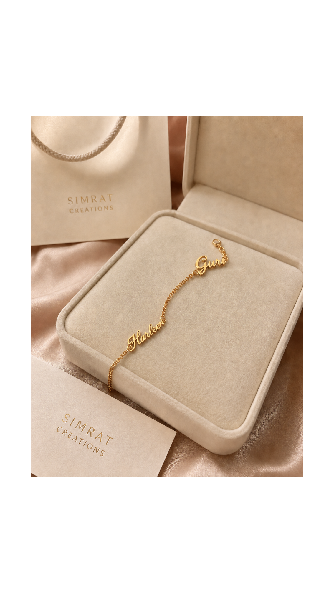 Two-Name Personalized Bracelet