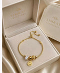 Crescent Moon Charm Bracelet