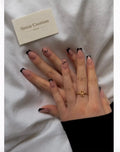 Customized Double-Initial Ring