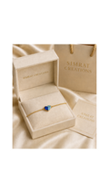 Two Hearts Birthstone Bracelet