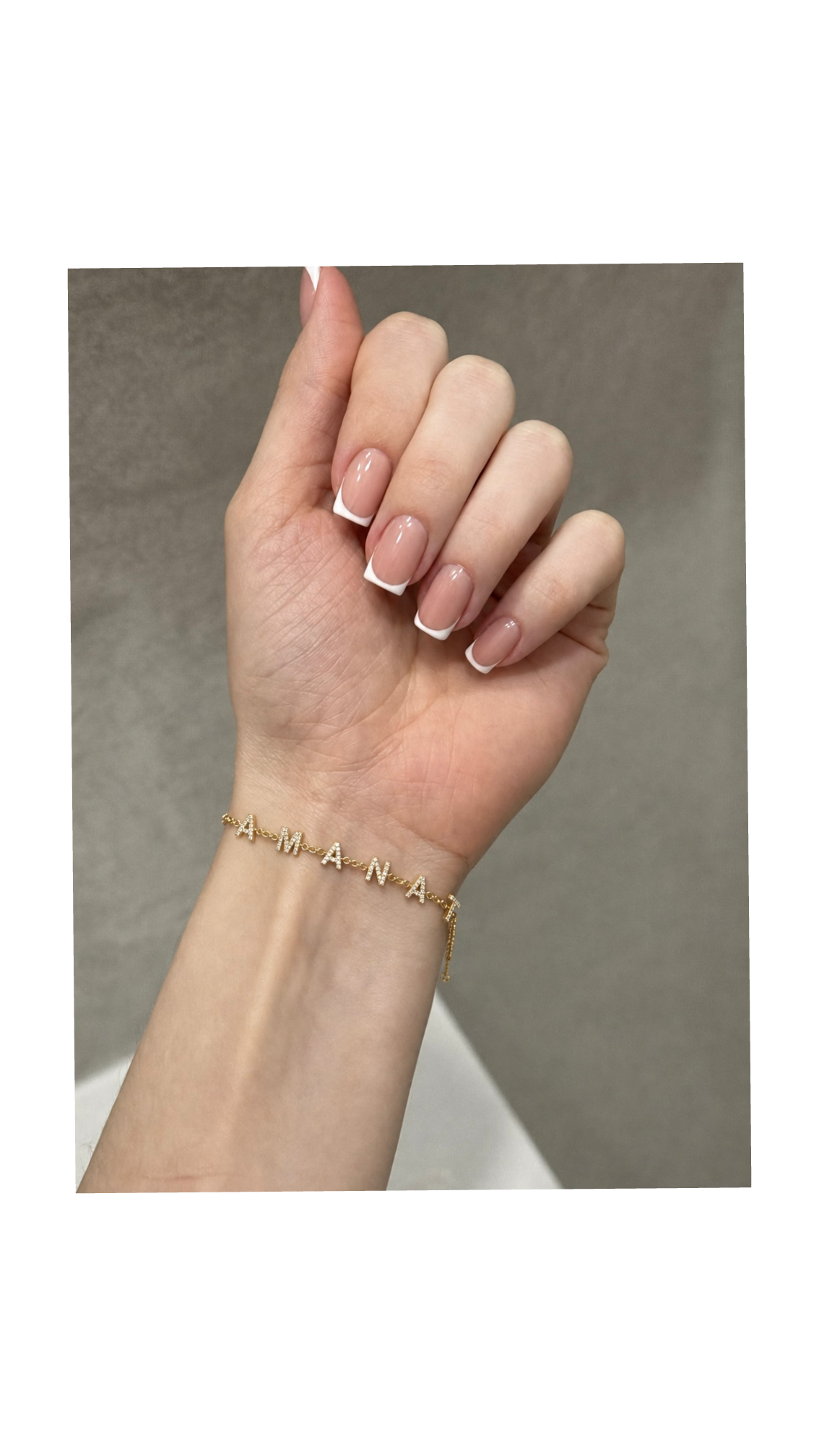 Personalized Pavé Letter Bracelet
