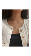 Product Name: Personalized Gold Initial Tag Necklace