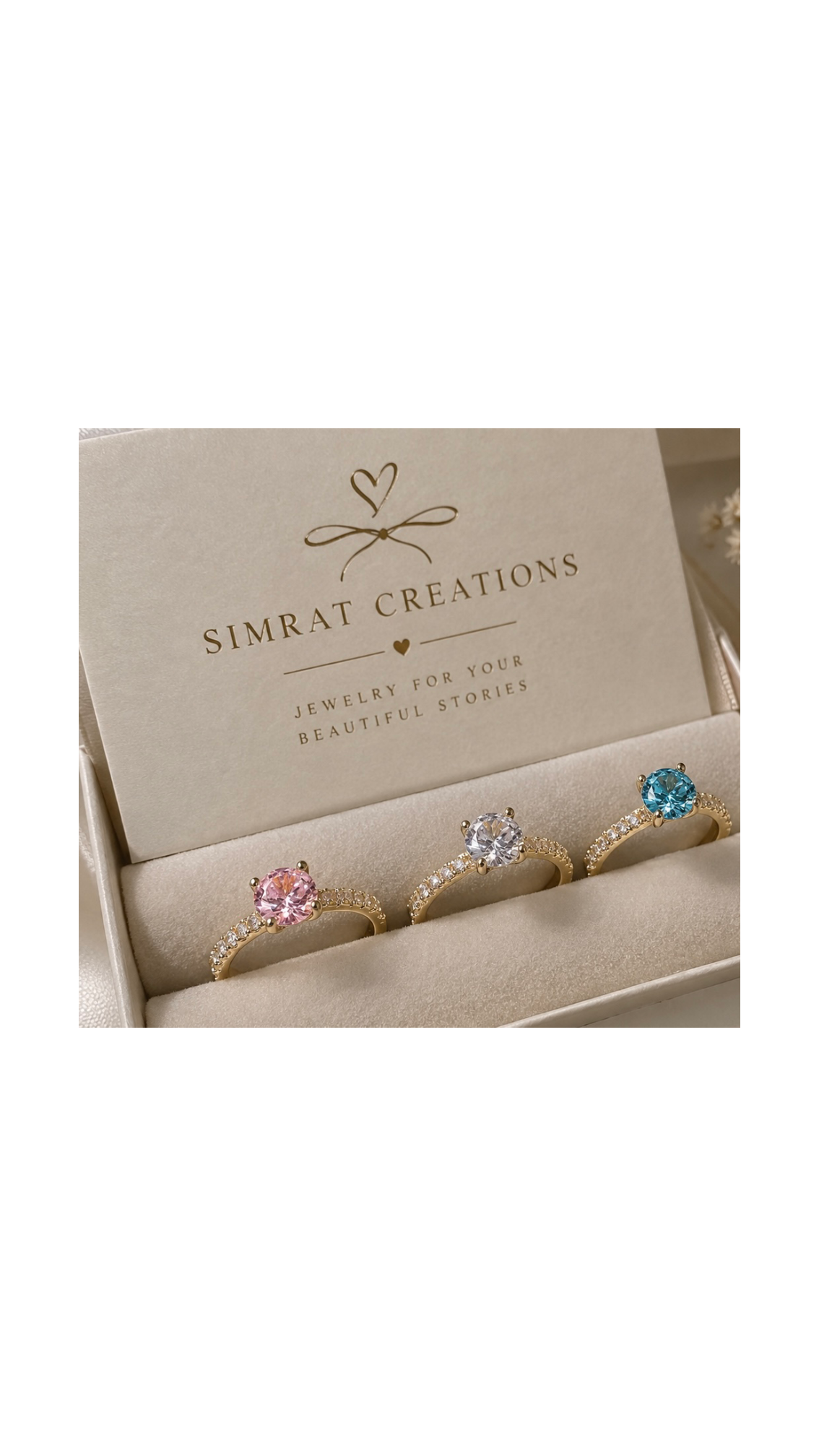 The Solitaire Ring (Pack of 3)
