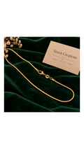 Gold Snake Chain Necklace