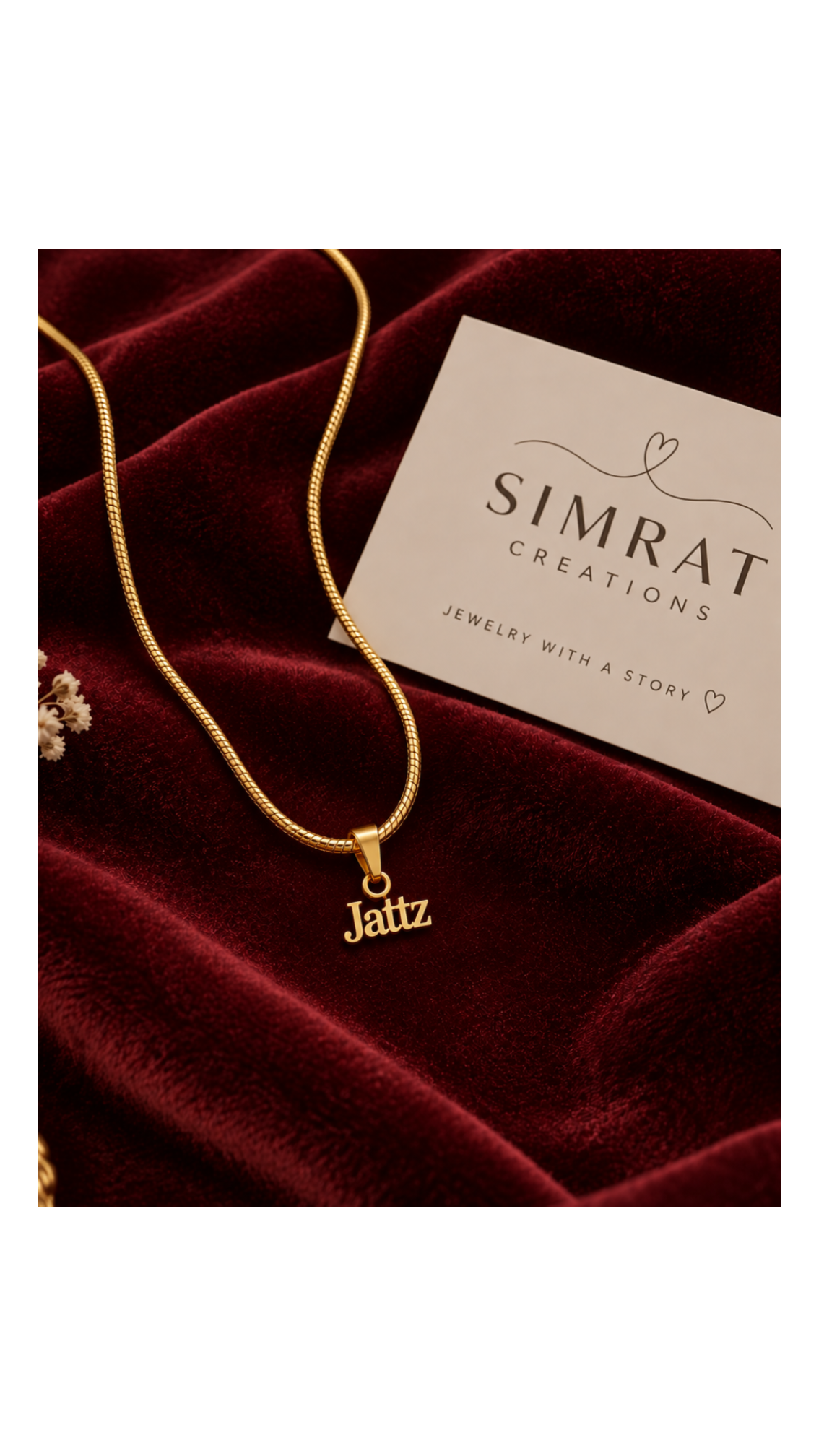 Jattz Custom Name Necklace