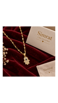 Gold Plated Evil Eye Necklace