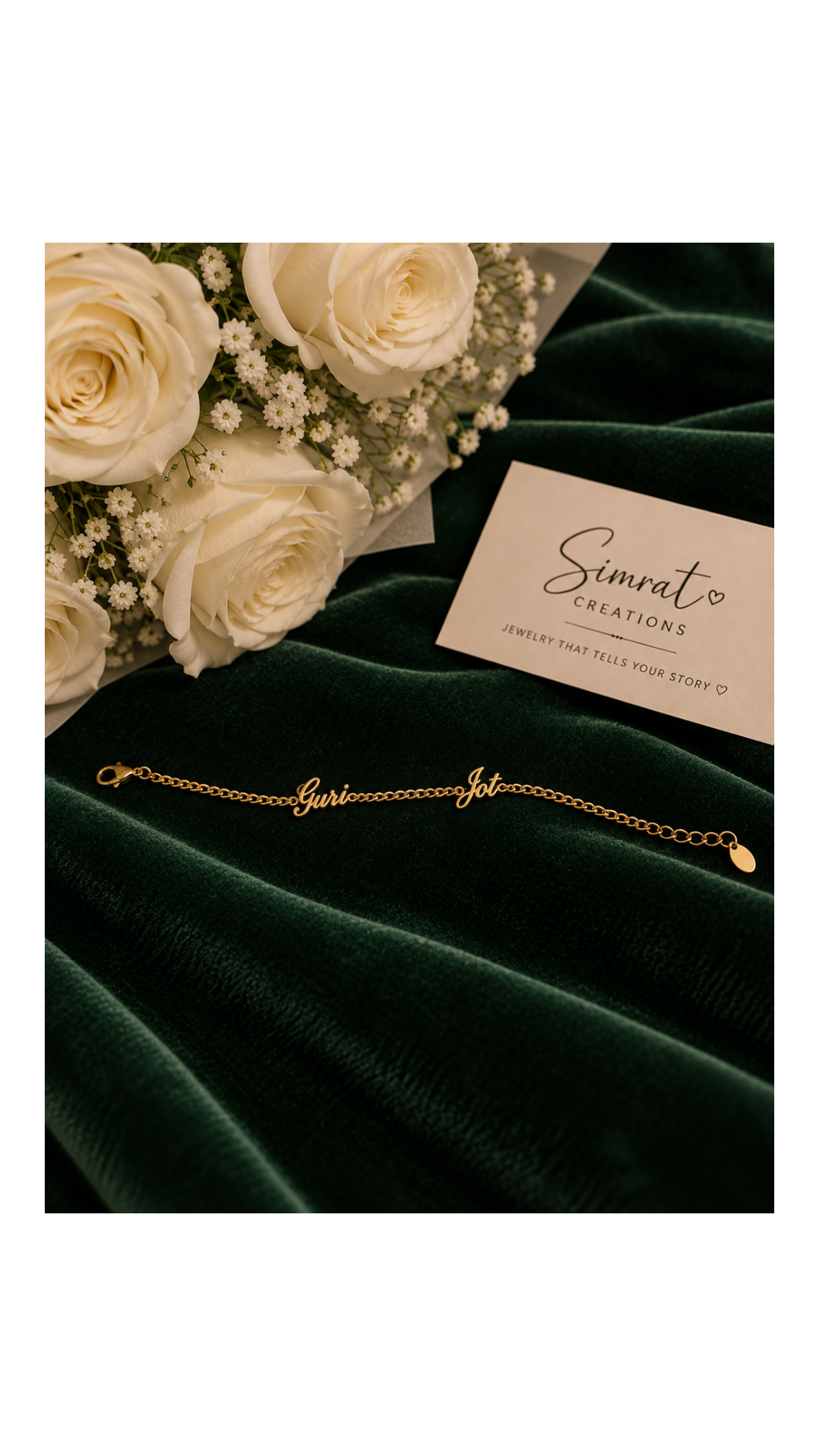 Personalized Two-Name Bracelet