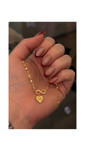 ♾️ Personalized Infinity Heart Initial Necklace