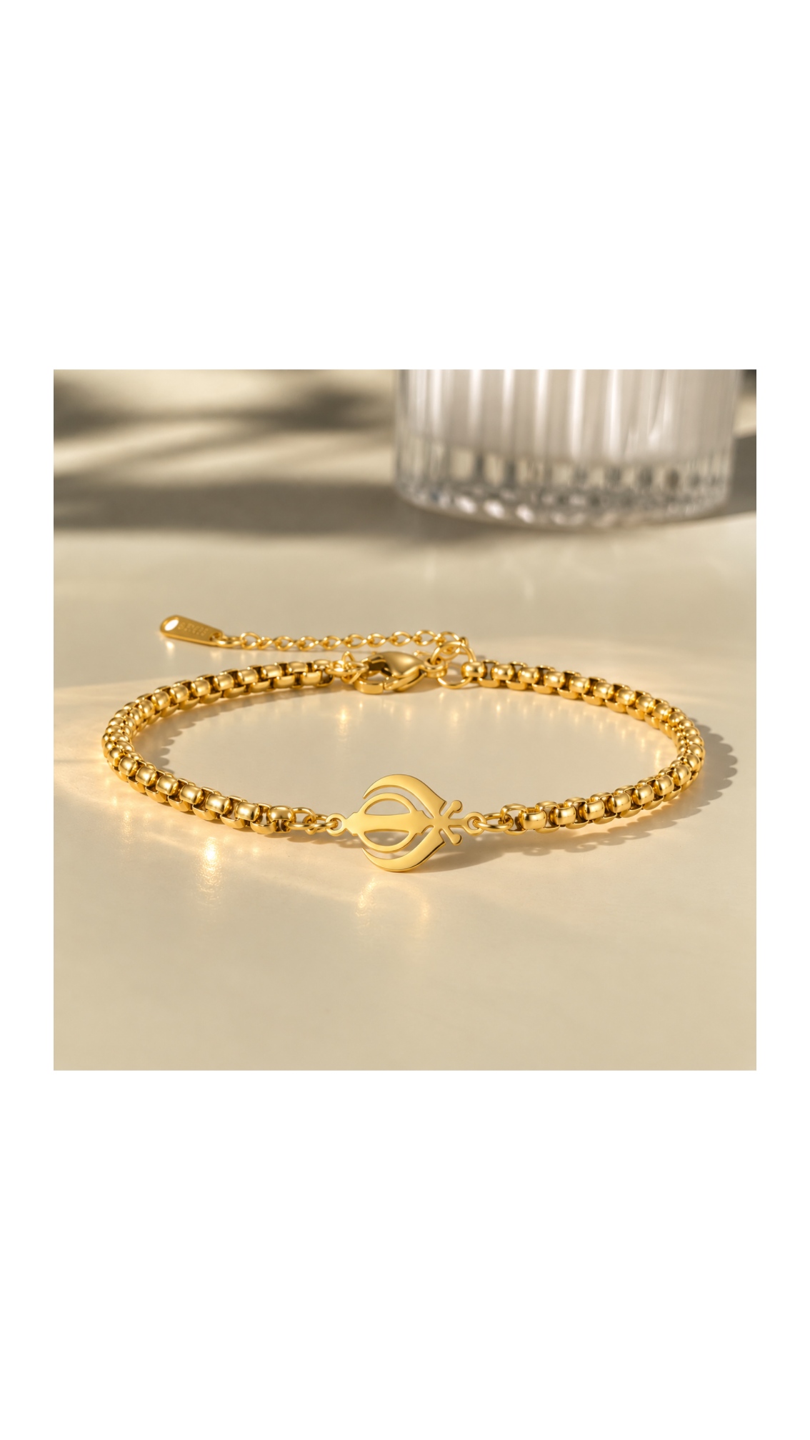 Golden Khanda Bracelet