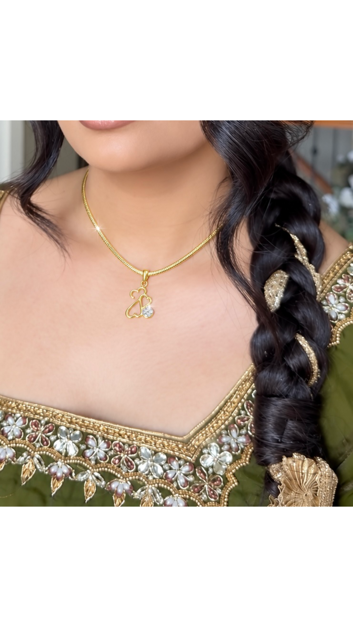 24K gold plated Masterpiece Heart Necklace
